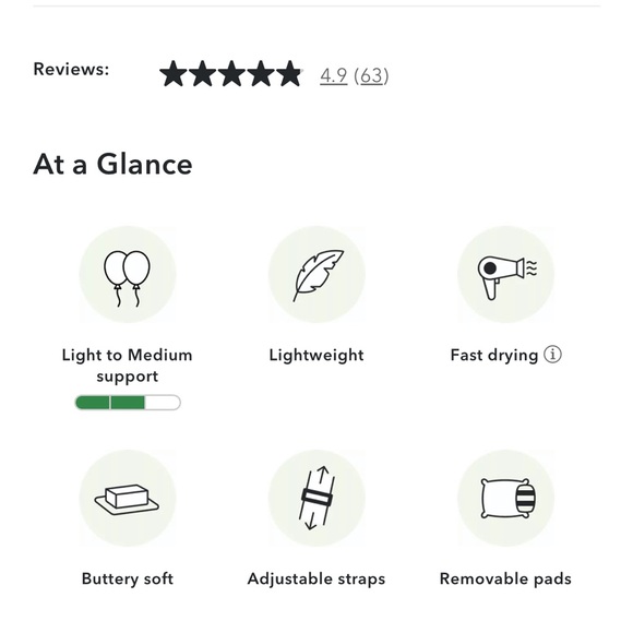 OFFLINE by Aerie Granola Groove Real Me Lace Up Back Sports Bra - Picture 10 of 10